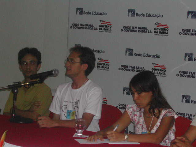 Amadeu - Projeto ATPS de Sussuarana, Krishna - PSL-BA e Claudia - Projeto Colméia