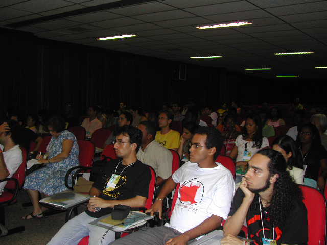 Público da última palestra do evento. (Integrantes do PSL-BA)